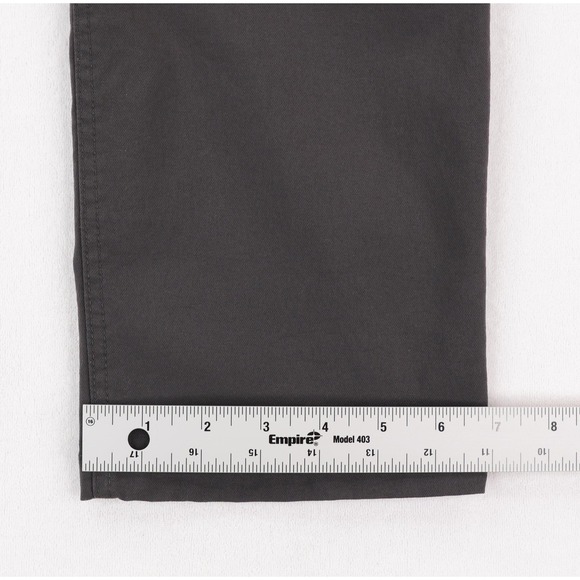 686 Everywhere Pants Mens 32x32 Gray Slim Fit Travel Technical Stretch Chino - Picture 12 of 14